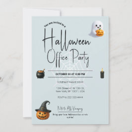 Modelo de Convite para Halloween do Office