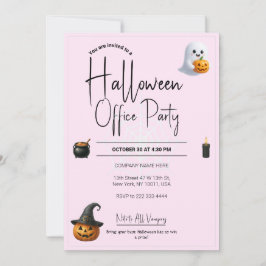 Modelo de Convite para Halloween do Office