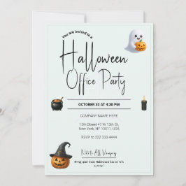 Modelo de Convite para Halloween do Office