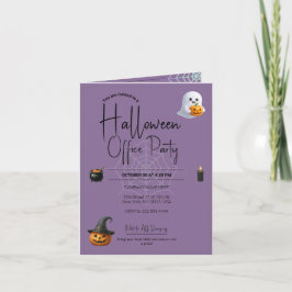 Modelo de Convite para Halloween do Office