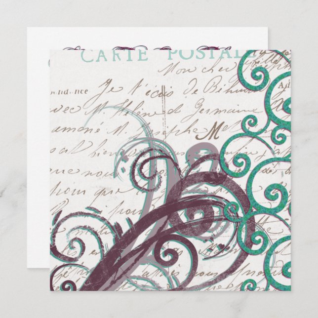 Modelo de Convite para Todos os Propósitos (Frente/Verso)