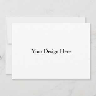 Modelo de convite personalizável 5x7 plano