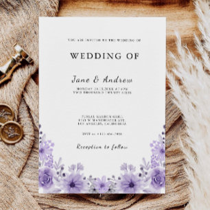 Modelo de Convites de casamento