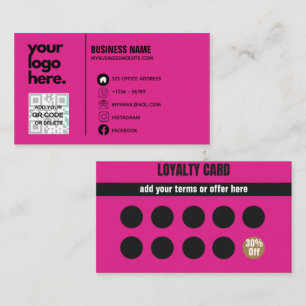 Modelo de design de logotipo de Cartão de visita c