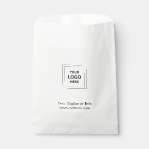 Modelo de design de sacola de presente em papel pa