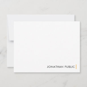 Modelo de Design mínimo elegante e elegante