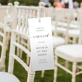 Modelo de Etiqueta de Banco Reservado Elegância Cl