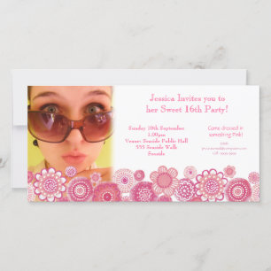 Modelo de Festa de aniversário 16 doce