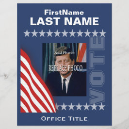 Modelo de folheto de campanha