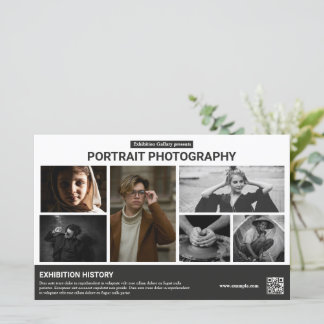 Modelo de Folheto de Exposição de Fotografia