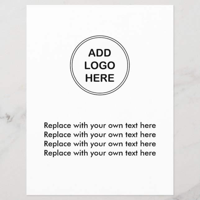 Modelo de Folheto de Logotipo de Negócios (Frente)