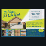 Modelo de Folheto de Meia Página de Lavagem de Ene<br><div class="desc">Personalize e personalize este design de modelo profissional de lavagem de pressão (lavagem de energia) para a tomada de ar para atender às necessidades de sua empresa/empresa. Este modelo de lavagem de pressão mostra imagens das superfícies antes e depois da lavagem de pressão. Adicione seu logotipo para obter uma marca...</div>