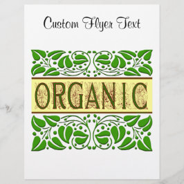 Modelo de Folheto Orgânico