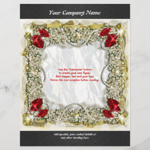 Modelo de folheto promoções de Natal marketing