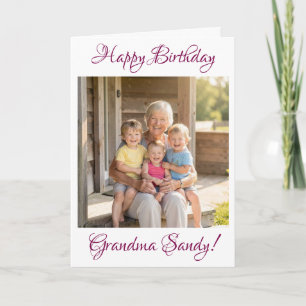 Modelo de Foto de Aniversário Personalizado para V