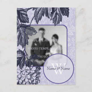 Modelo de Foto de Cartões Postais de Casamento Sav