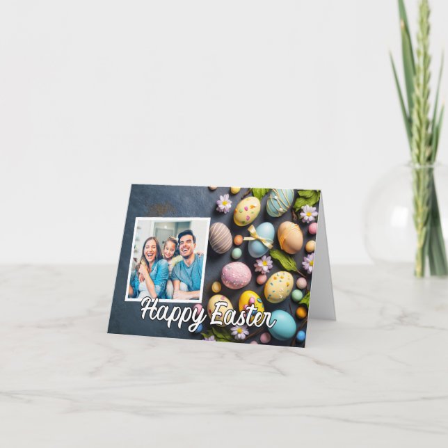 Modelo de Foto de Ovos de Páscoa Personalizados Co (Frente)