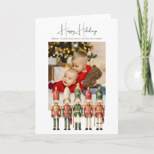 Modelo de Foto de Soldados de Madeira de Natal