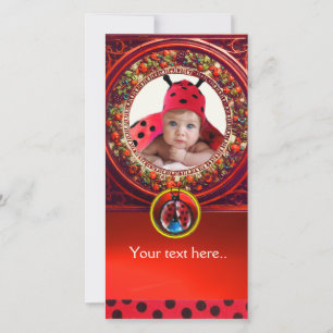 MODELO DE FOTO DO CHÁ DE FRALDAS LADYBUG BRANCO VE