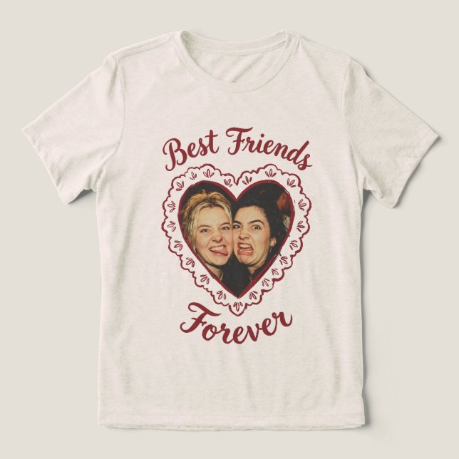 Modelo de Foto Melhores Amigos Para Sempre (Design frontal)