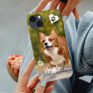 Modelo de Foto Personalizada de Cachorro Gato Pata
