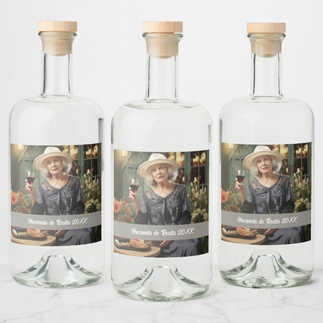 Modelo de foto personalizado (Garrafas)