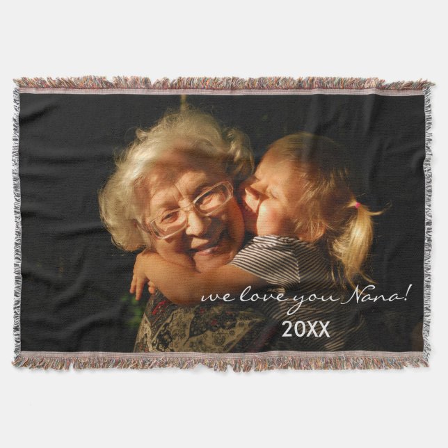 Modelo de Foto Personalizado Cobertor Personalizad (Frente)