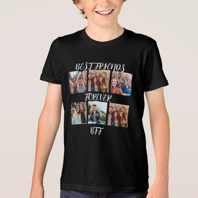 Modelo de Foto Personalizado "Melhores Amigos para (Frente)