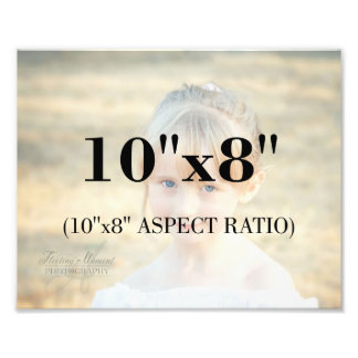 Modelo de Foto Profissional 10 x 8 Proporção