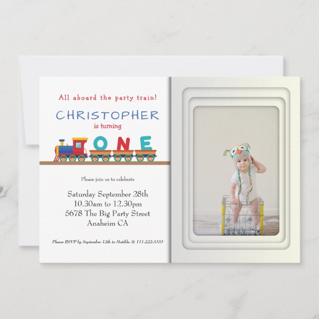 Modelo de Fotografia do Convite de festas do combo (Frente)