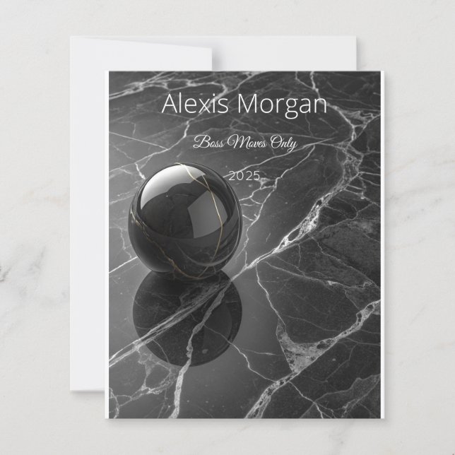 Modelo de fronteira rosa-roxa minimalista moderna (Frente)