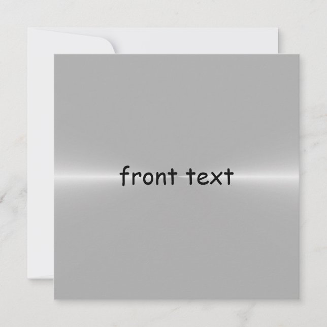 Modelo de fundo de metal de aço brilhante (Frente)