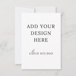 Modelo de gabinete ou placa de resposta (3,5 x 5 p