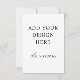 Modelo de gabinete ou placa de resposta (3,5 x 5 p