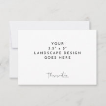 Modelo de Impressão de Cartão de Confirmação RSVP 