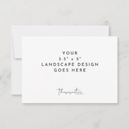 Modelo de Impressão de Cartão de Confirmação RSVP 