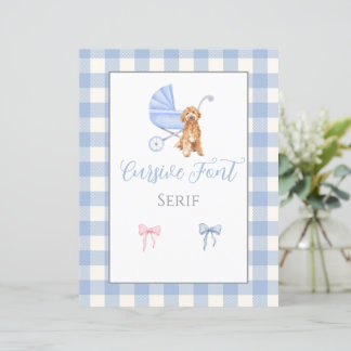 Modelo de Jogo Personalizável do chá de fraldas