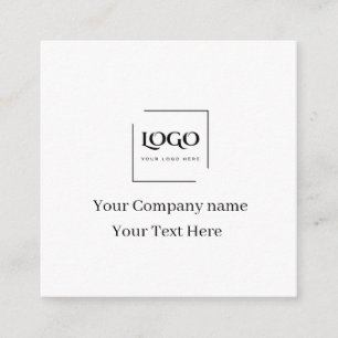 Modelo de logotipo personalizado elegante