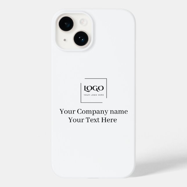 Modelo de logotipo personalizado elegante (Verso)