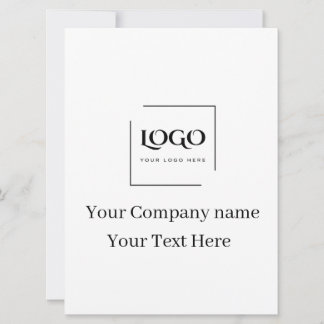 Modelo de logotipo personalizado elegante