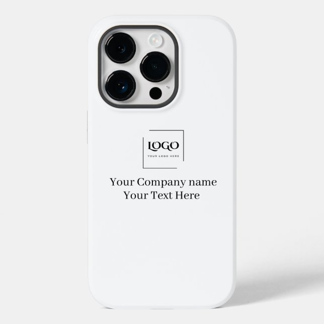 Modelo de logotipo personalizado elegante (Verso)