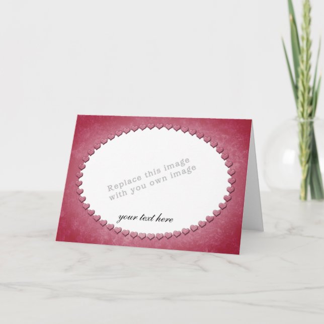 Modelo de Moldura de Coração (Frente)