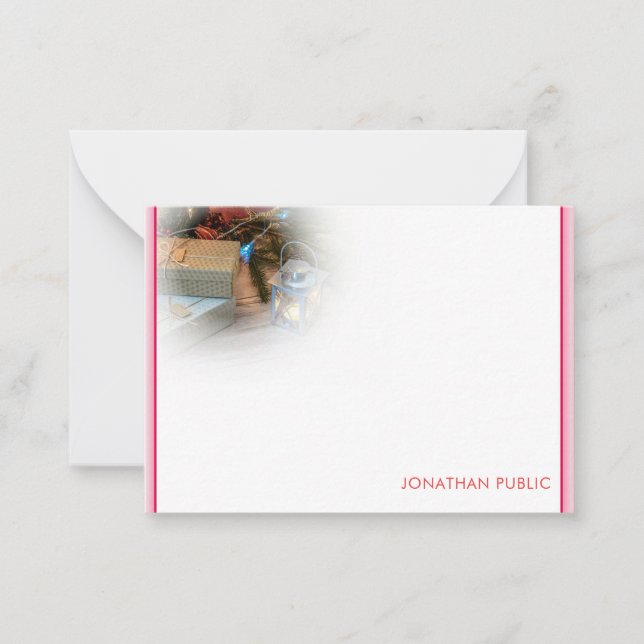 Modelo de monograma de letra manuscrita de Natal p (Frente)