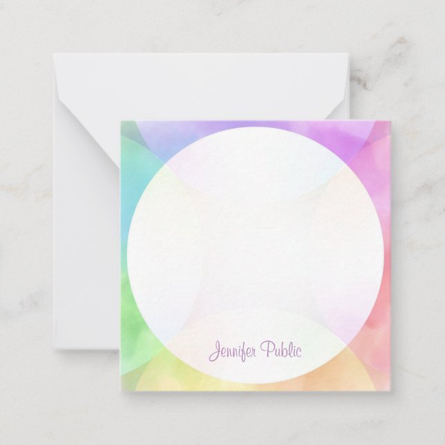 Modelo de Monograma de Script de Nome de Escrita M (Frente)