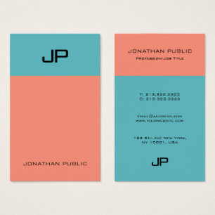 Modelo de Monograma Simples Elegante