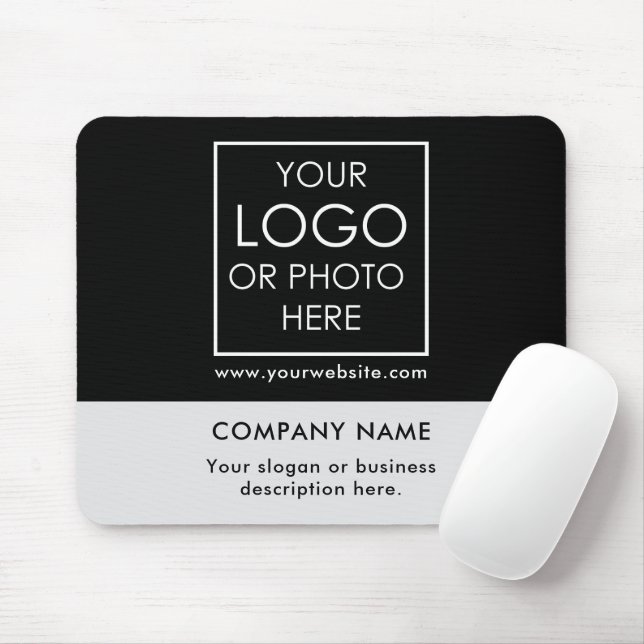 Modelo de Mouse Pad de Foto Profissional Moderno (Com mouse)
