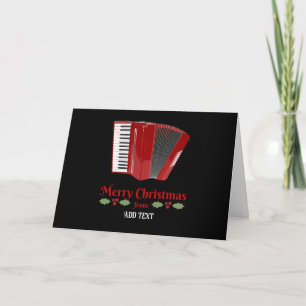 Modelo de Natal Red Accordion