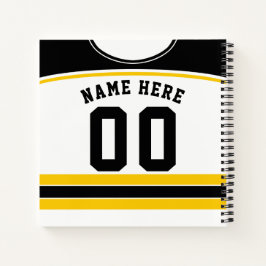 Modelo de notebook de Jersey de Hockey de Nome & N
