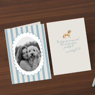 Modelo de Ouro de Foto Pet Strike Azul Personaliza