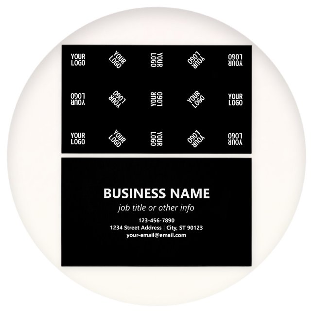 Modelo de padrão de logotipo moderno exclusivo | B (Criador carregado)